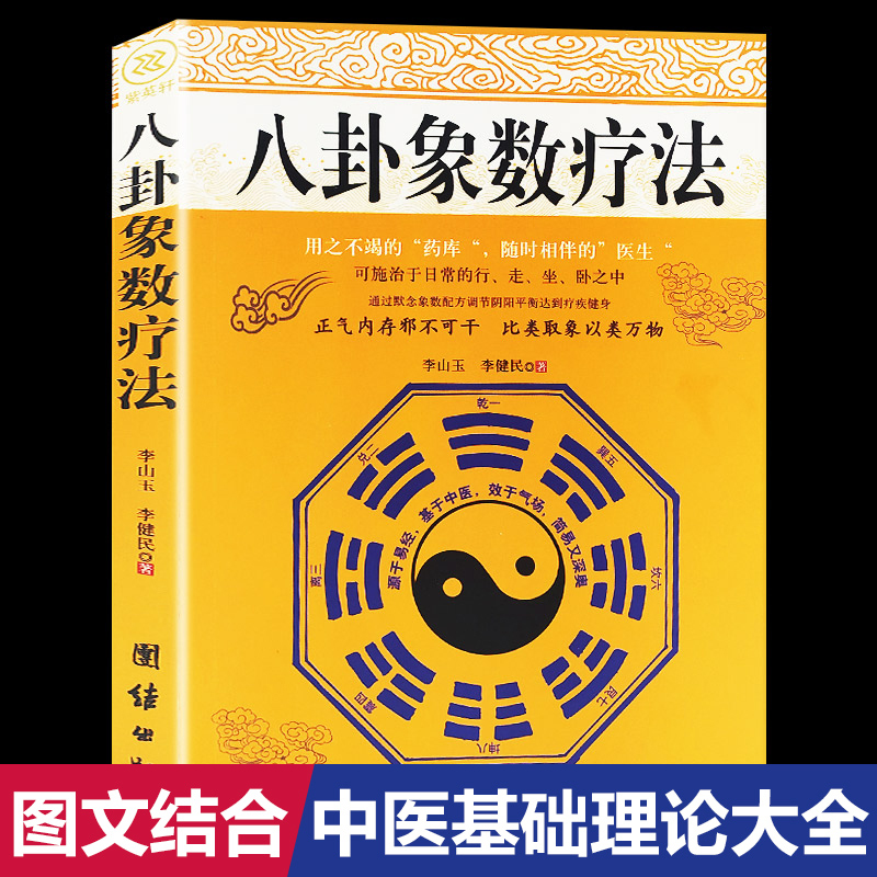 八卦象数疗法 李山玉李健民著 寻回中医养生健康法周易与中医学