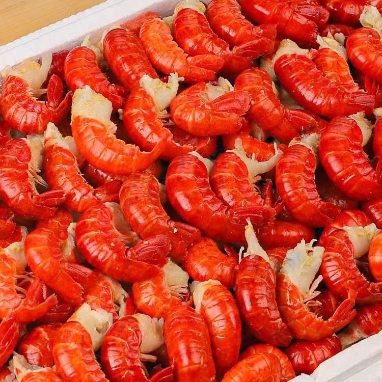 精选大一级120粒左右/斤净重4斤新鲜速冻龙虾尾