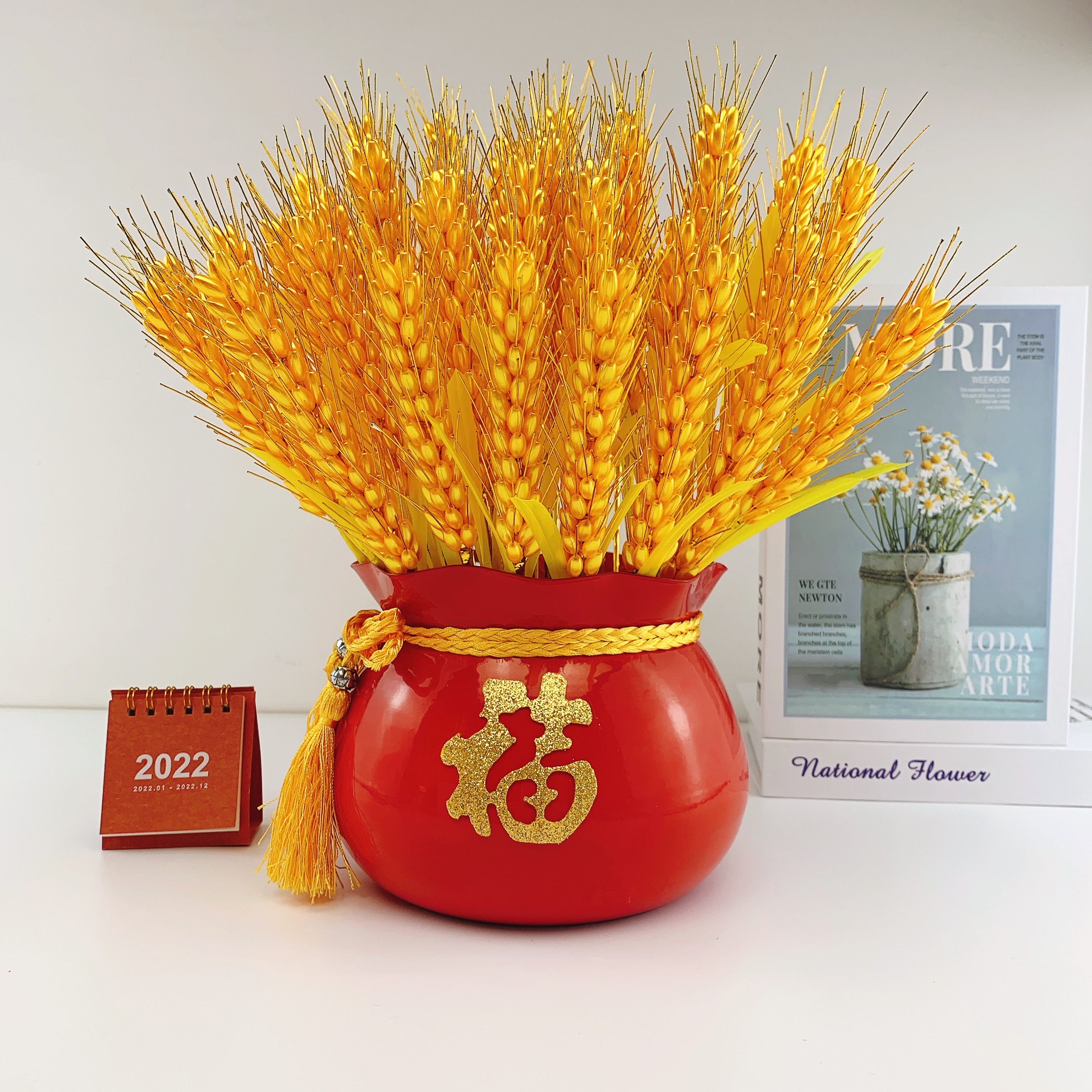 麦穗稻谷材料包 手工DIY 中国风 