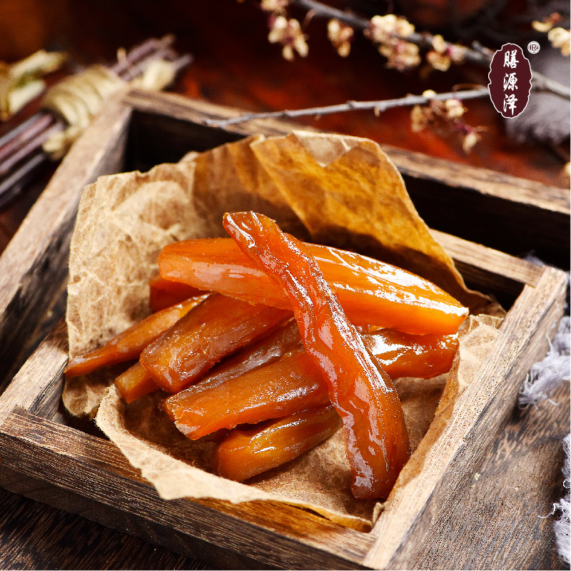 膳源泽倒蒸甘薯条 甘薯片软糯香甜低脂肪真空包装300g*2袋