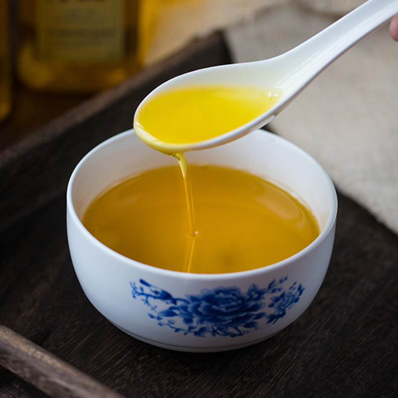 野生小籽山茶油 湘西传统低温压榨纯正清香茶油 1-2瓶