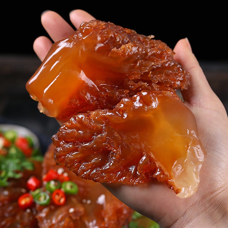 连云港发货爽口野生海蜇头500g/包  4包  简单营养干净食用