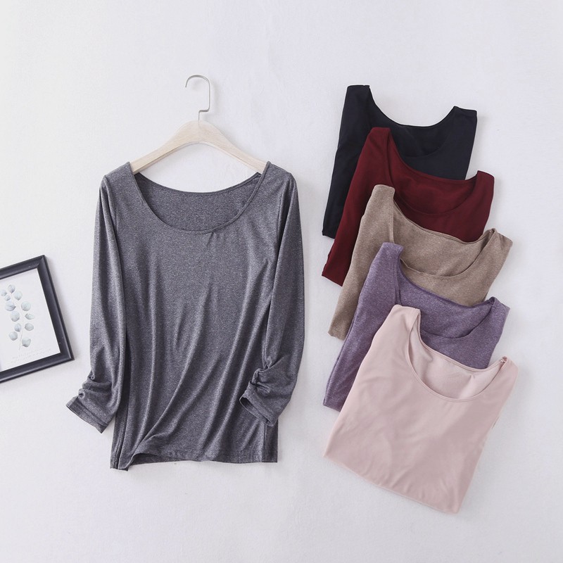 外贸出口日本原单日单内包绒裹起绒发热绒保暖上衣袖打底轻薄包裹