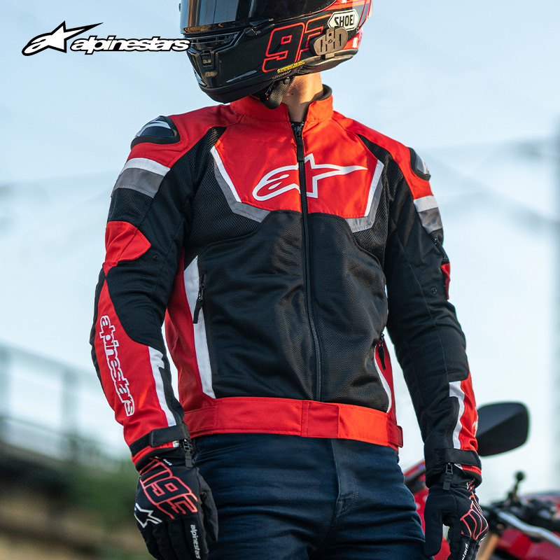 a星alpinestars T-GP IGNITION AIR夏季网眼骑行服男通风透气