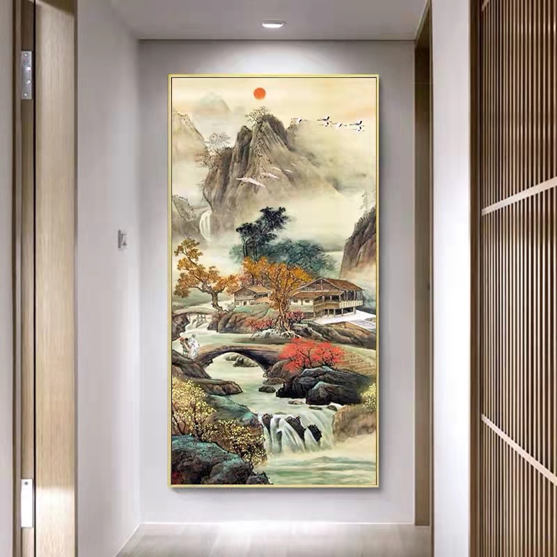 【艳儿】安居福地（大格四股绣140*75厘米）
