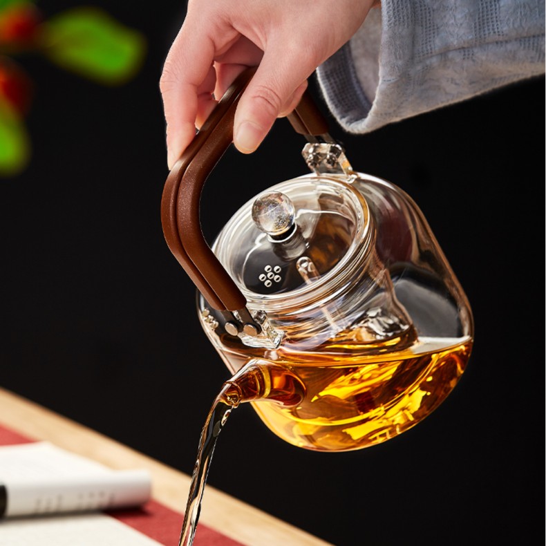 新羽手工 小星空壶 高硼硅耐高温家用煮茶泡茶壶