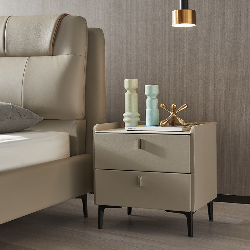 DE RUCCI/慕思床头柜 053款卧室现代简约储物柜简易收纳置物柜