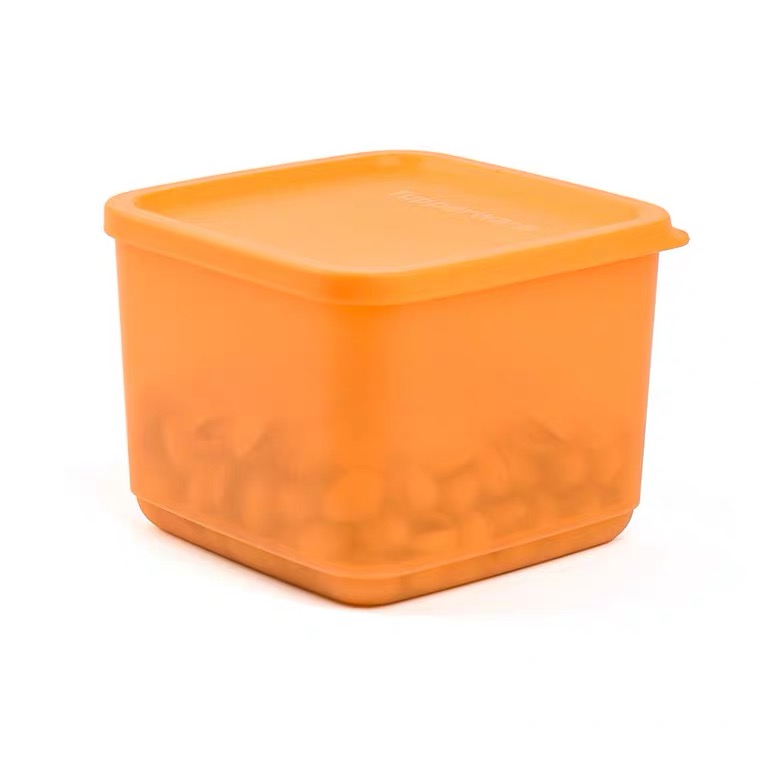 TBH保鲜盒1L彩色防漏（橙色一个）