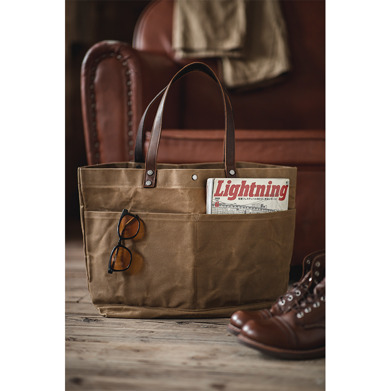 复古油蜡帆布包大容量托特单肩包防水户外手提复古包