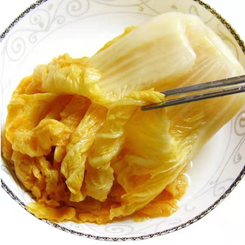 农垦小乡村东北酸菜5斤10斤装 整颗酸菜芯 大缸酸菜 传统大缸腌制