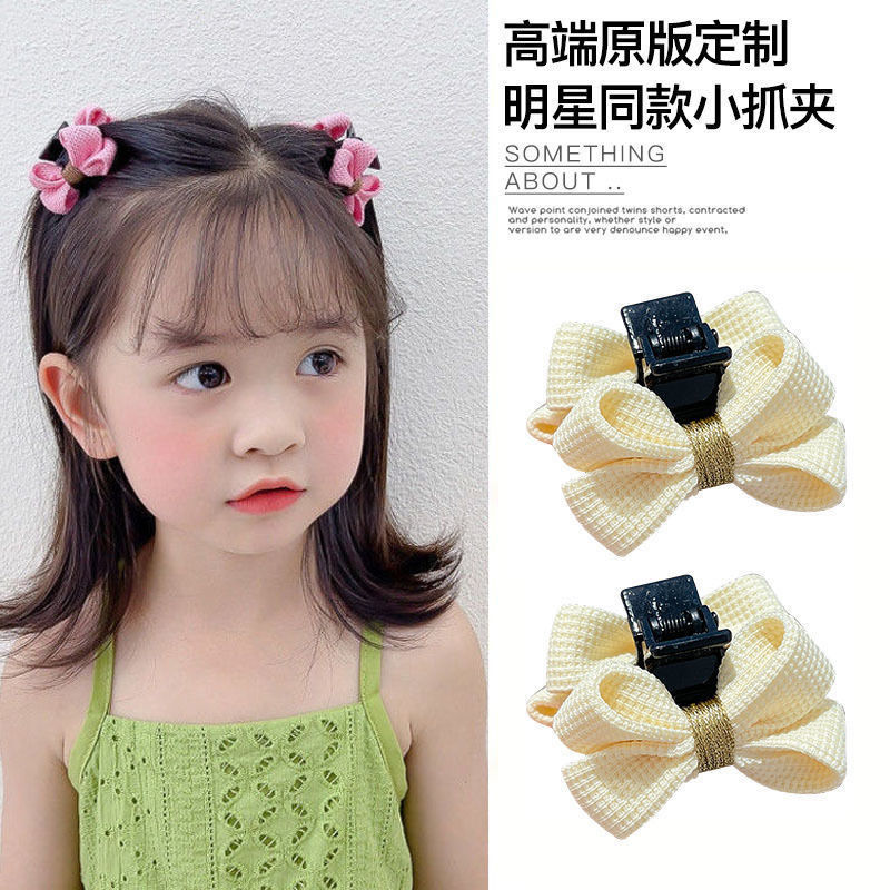 【梦蜜】亲子女宝宝甜系少女双面蝴蝶结抓夹女童多用途气质发饰
