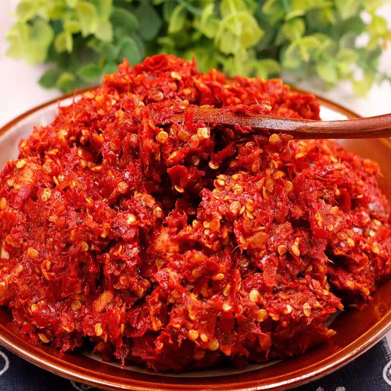 贵州黔乡缘特色手工糍粑辣椒炒鸡炒菜制辣椒油制油辣烹饪香辣好吃