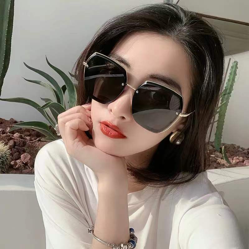 ELMER太阳镜女防紫外线偏光眼镜大圆脸2025年新款时尚韩版墨镜