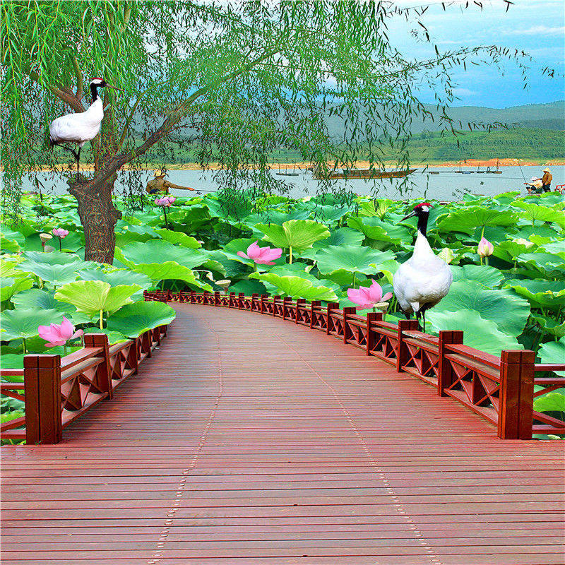 【热卖】新款主背景布网红拍视频直间风景自然风光户外景色背景布