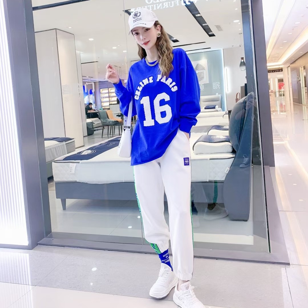 （2）新款2201款刺绣毛圈套装