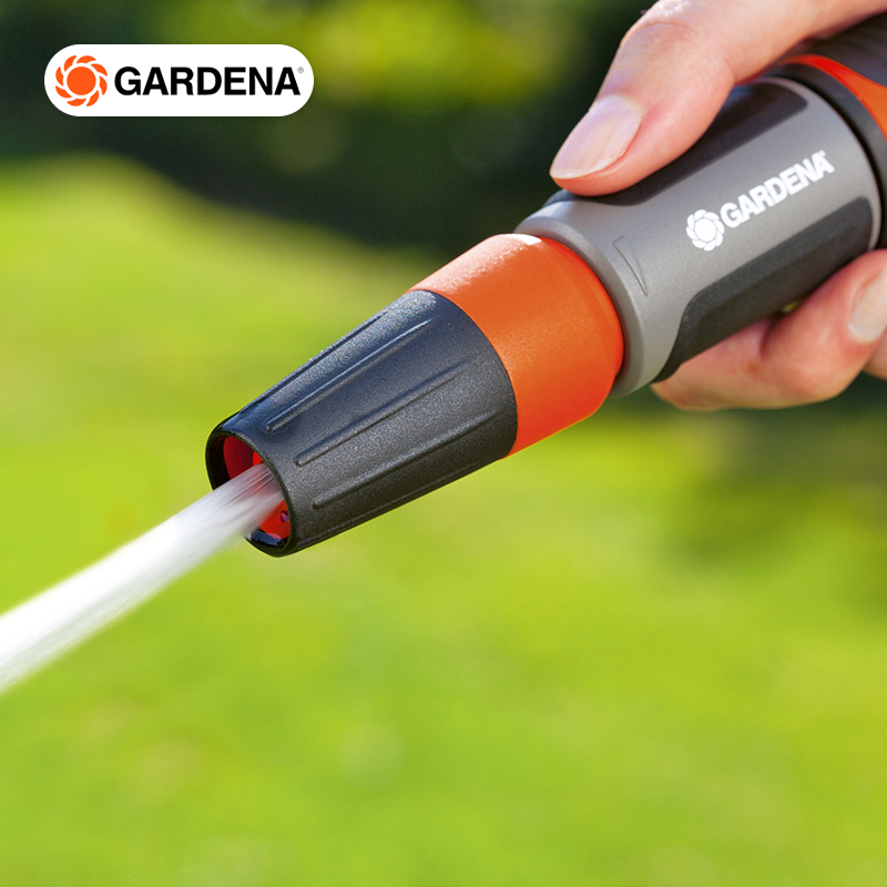 GARDENA/嘉丁拿抗冻喷洒家用水枪浇花洗车园艺清洗清洁喷头18300