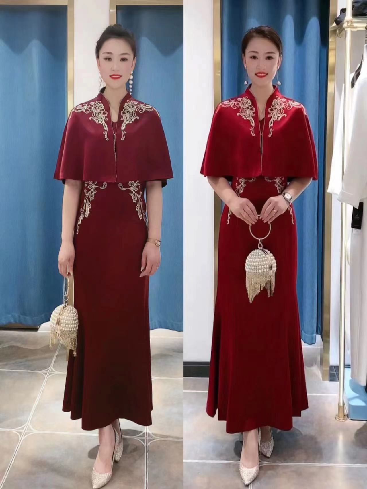 成双成对礼服328021婚宴婚礼结婚