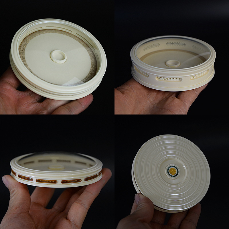 林新全密胺整体雕刻音窗黄蛉竹蛉万体 