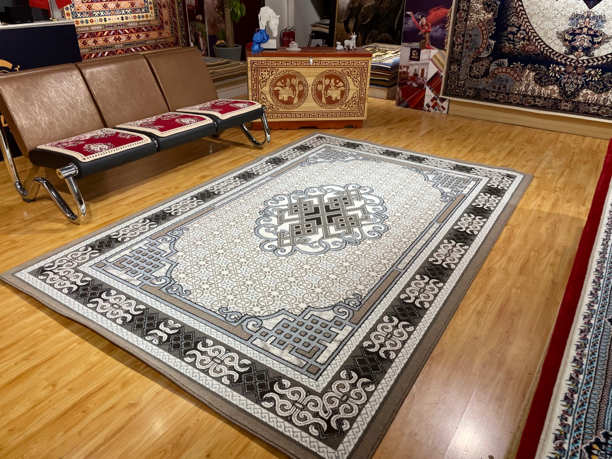 额尔登特品牌地毯新中式1331款【普通密度】卧室家用复古长方形地垫