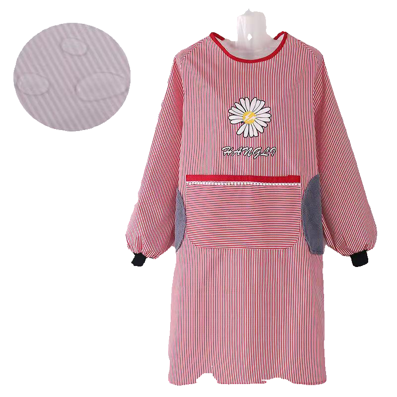 新款防水围裙罩衣家用厨房做饭围腰工作防油污罩衣（85－160）