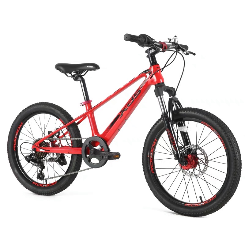 XDS/喜德盛鲲鹏镁骑士青少年山地车20寸镁合金变速碟刹脚踏单车