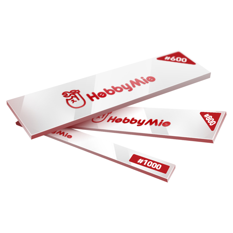 HOBBY-MIO 喵匠 亚克力打磨板  免裁剪水洗复活砂纸 打磨板支架