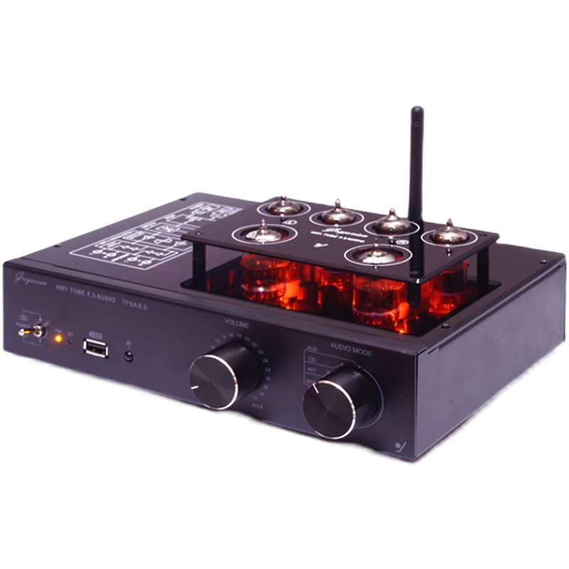 发烧hifi5.0蓝牙甲乙类大功率家用电子管功放前级放大器 胆前级
