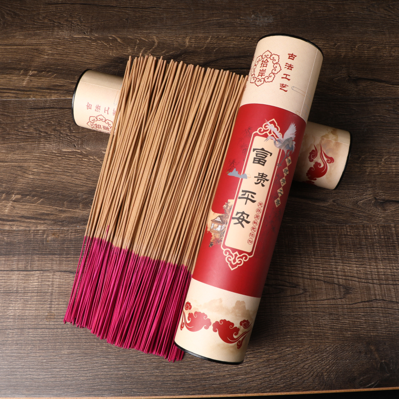 天然家用香礼佛家用竹签香无烟香室内檀香敬佛天然环保手工香