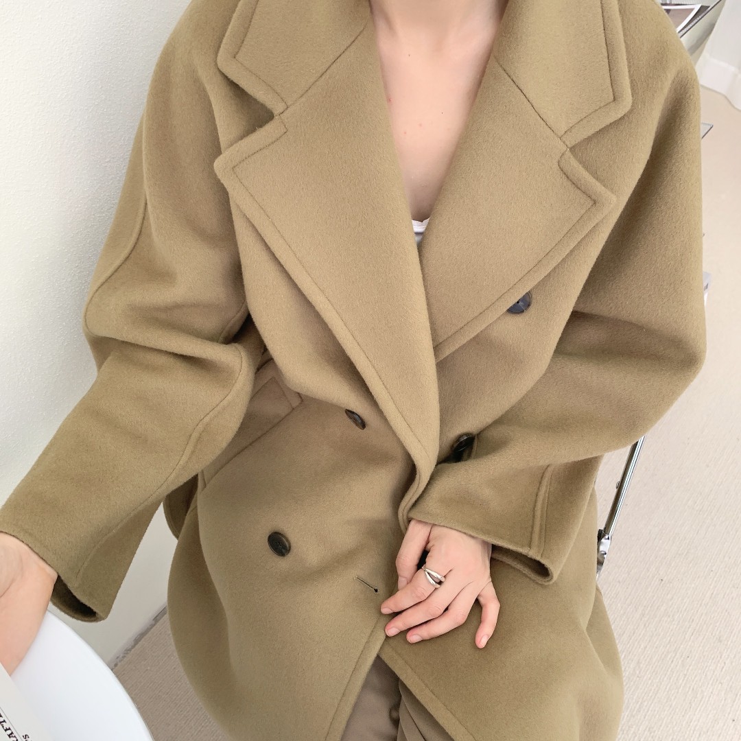 【西雅图的浪漫】经典双排扣大衣