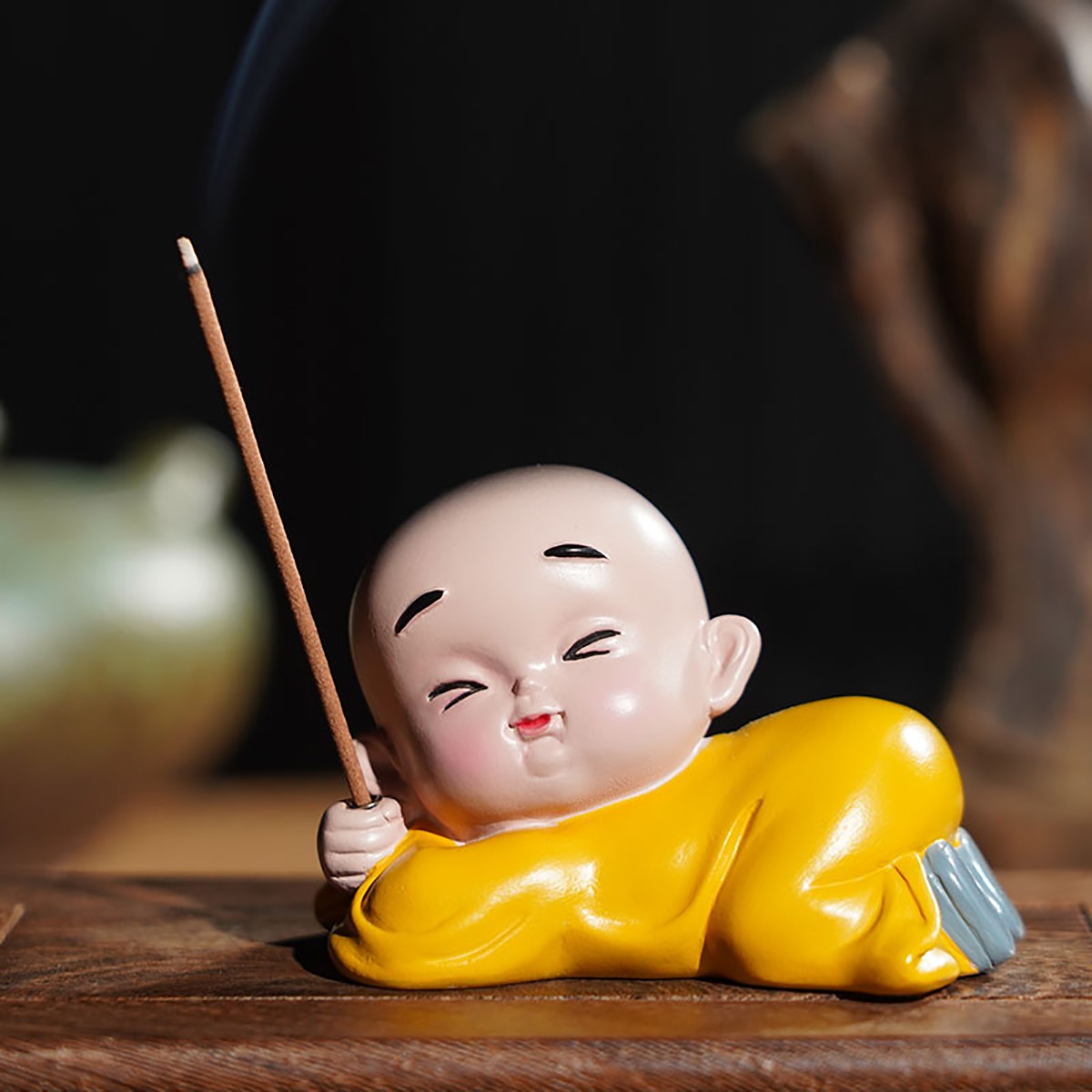 普云淘气小沙弥香插
