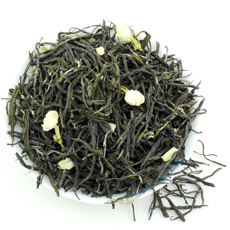 【福建茶胚系列】茉莉花茶福建松针茉莉黑美人小银针