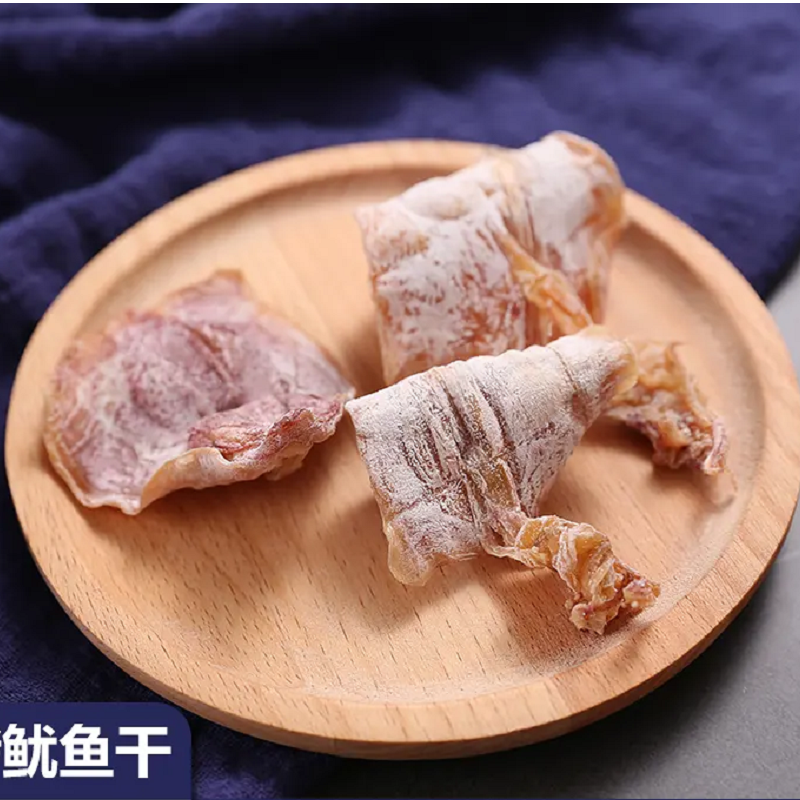 淡晒鱿鱼干鲜美纯淡晒淡水无盐  250g/500g 煲汤天然散装