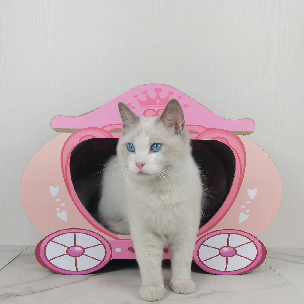 无需组装公主屋猫抓板