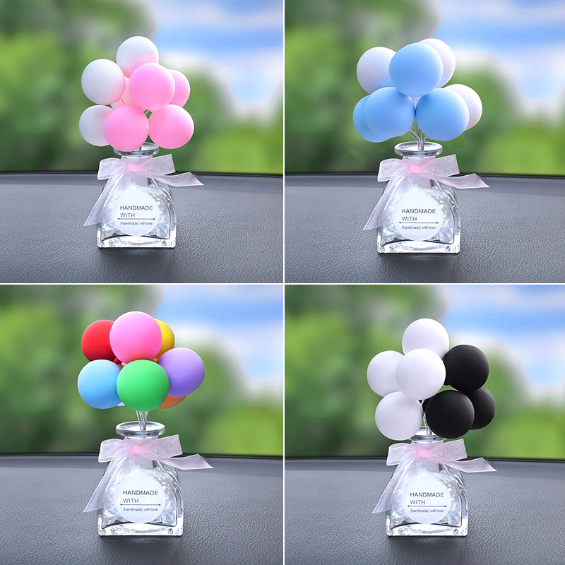 车载摆件车内座式可爱镶钻除异味装饰摆饰女汽车摆件持久淡香摆件