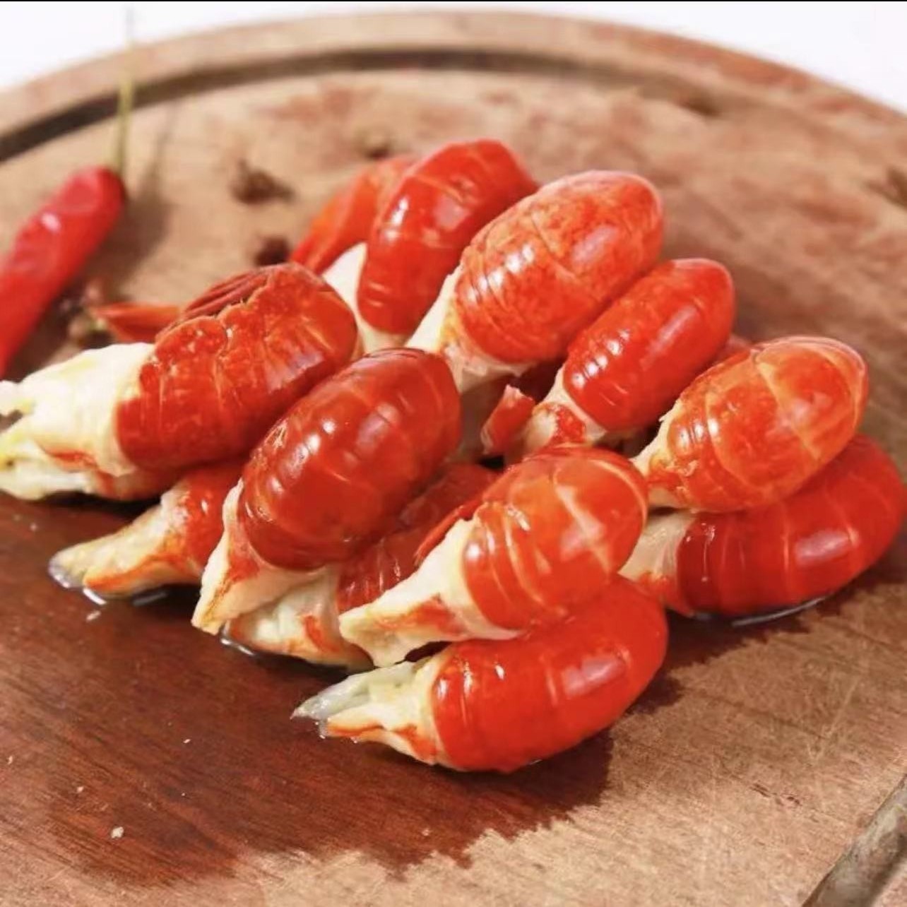 L 【6月份新货】 新鲜美味龙虾尾 到手6包 70-100粒左右/包