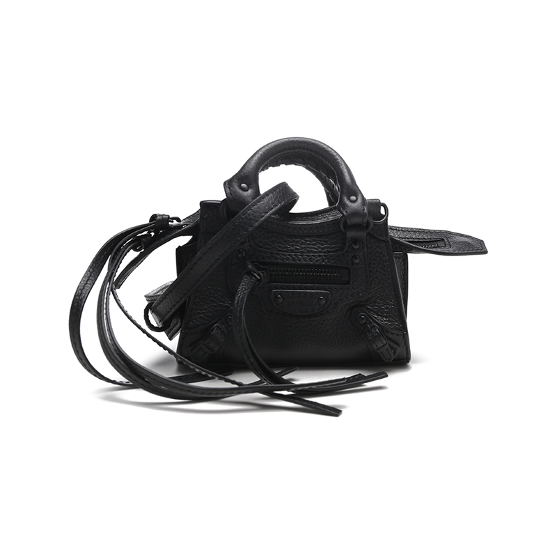 Balenciaga巴黎世家 女士手提单肩斜挎包机车包669537 15Y47