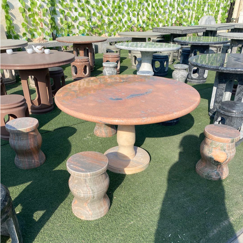 石桌石凳石头桌子茶台