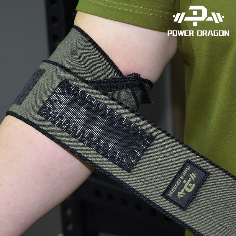 PD力量举绑肘健身护肘男绑带护腕支撑运动装备护具举重卧推举深蹲