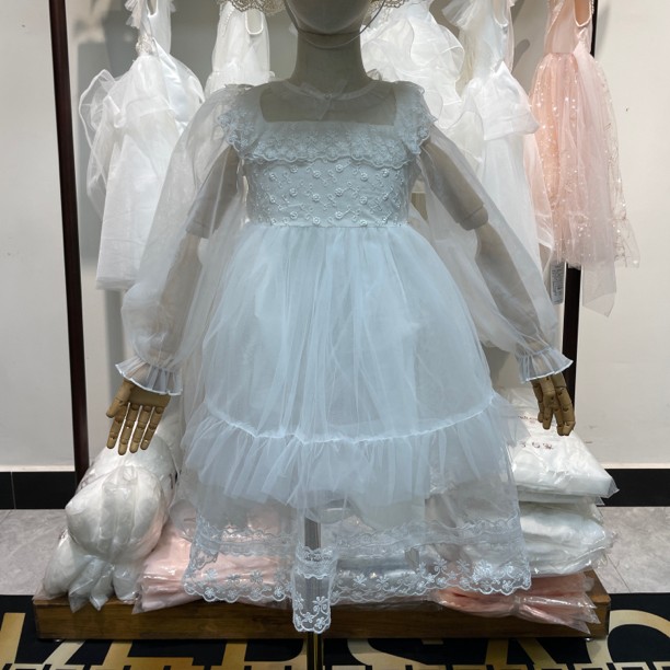 p2209006公主裙气质连衣裙修身气质高雅大方儿童装2022女童防晒衣