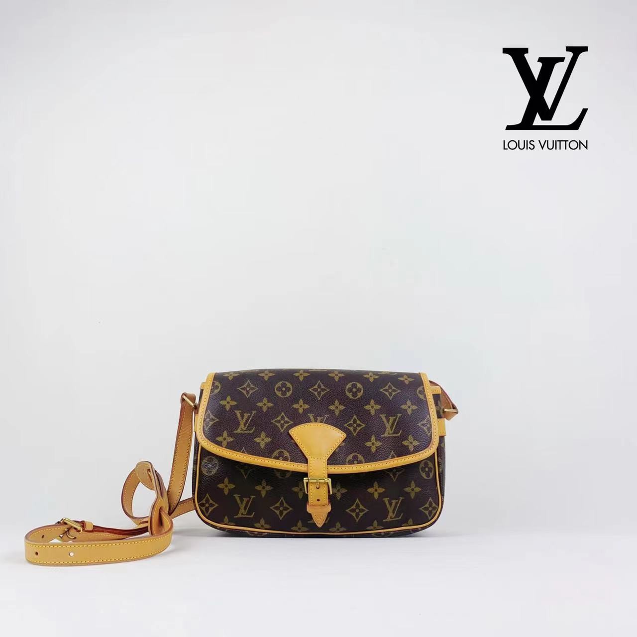 95新  LV/路易威登 老花法棍邮差/市场价16000/翻盖邮差