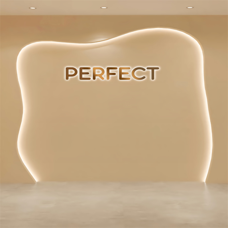 可定制logo高清服装男女童装背景墙布设计网红服装带货直播间背景