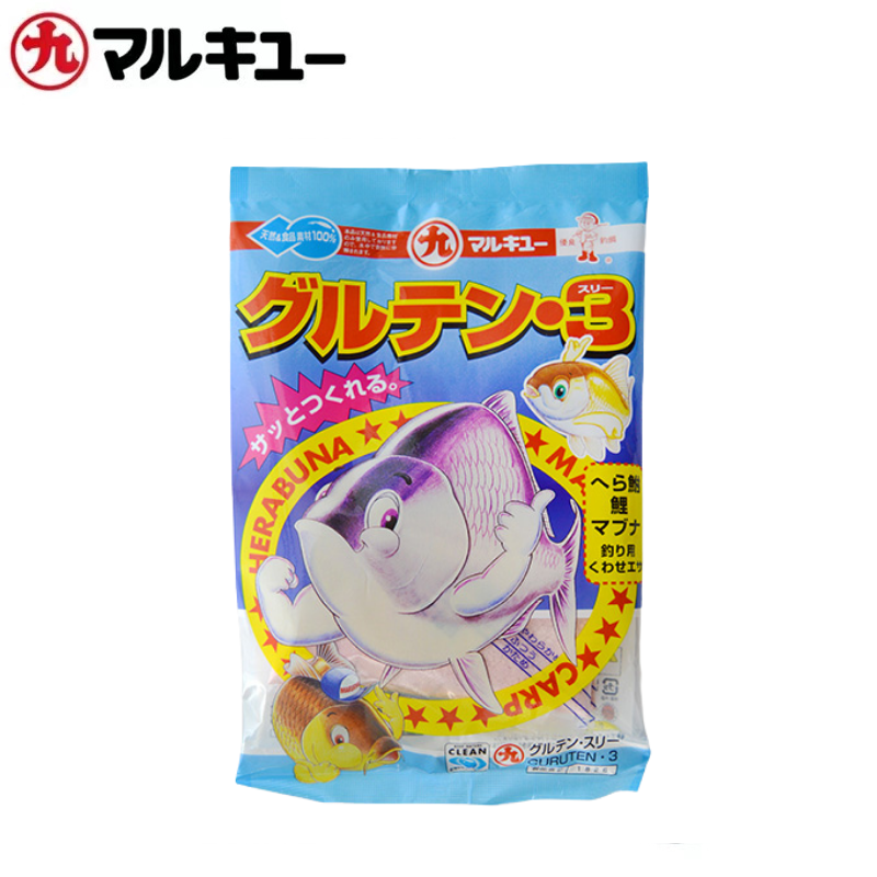 丸九3鲫日本原装进口三号鲫正品雪花小麦蛋白香味饵黑坑竞技鱼饵
