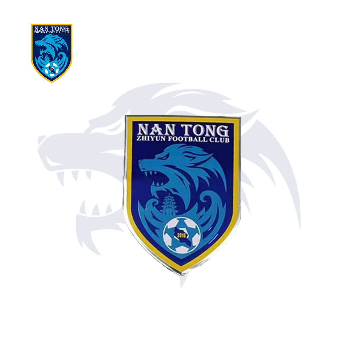  2024支云logo款铝质车贴/24SS