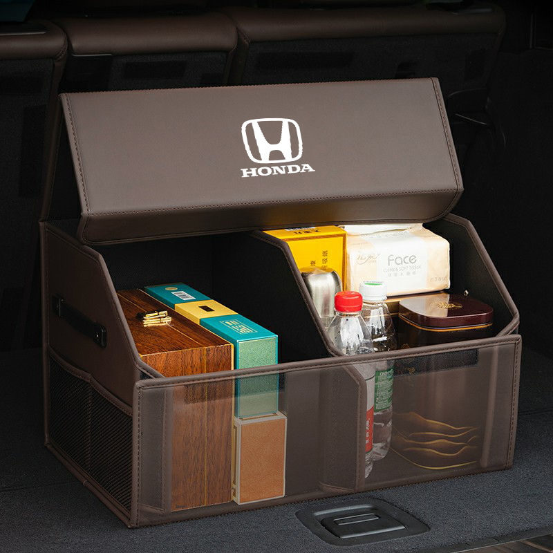 本田冠道十代思域雅阁后备箱储物箱整理车用行李折叠收纳盒