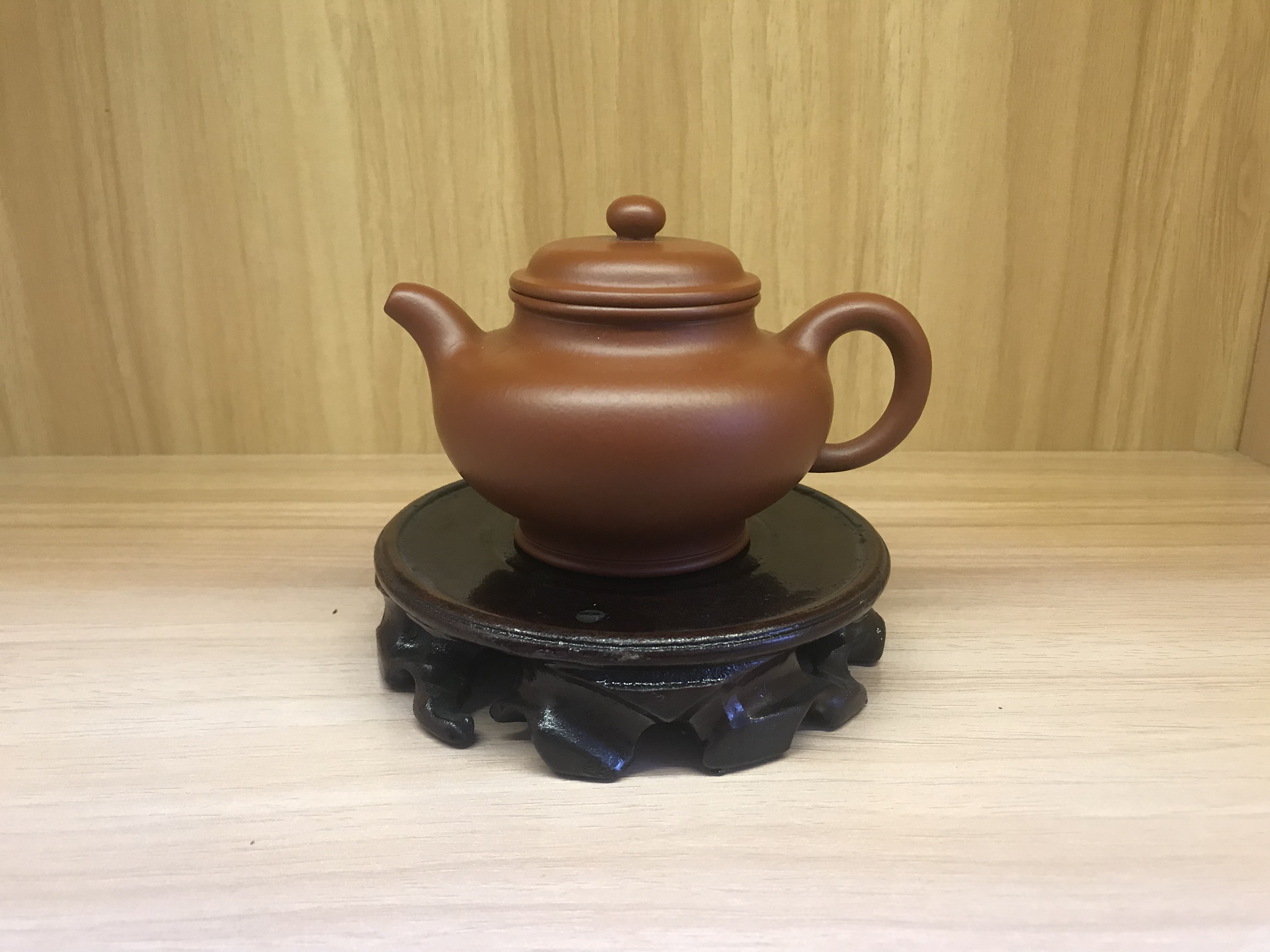 原矿小煤窑朱泥，小掇只壶