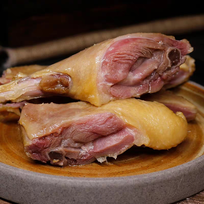 Mue/牧鹅农家风干咸香腊鸭腿日晒风干咸淡适中2只4只6只8只10只