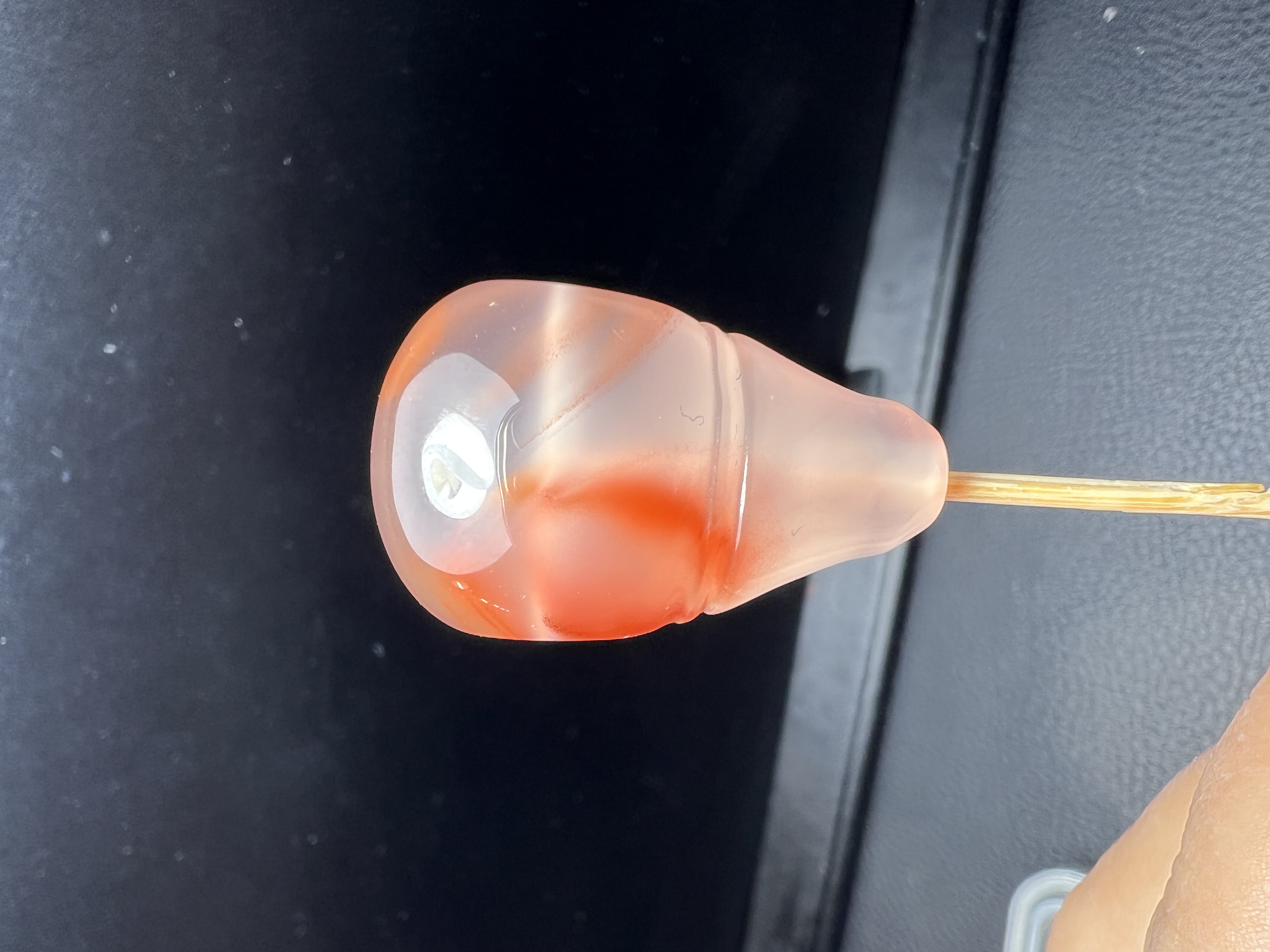 南红玛瑙冰飘佛头