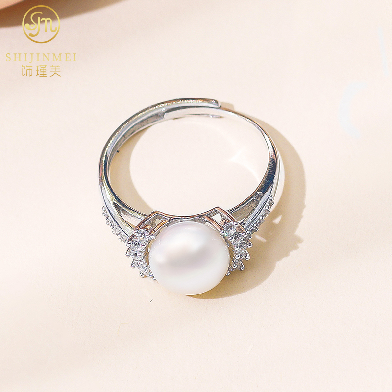 饰瑾美（SHIJINMEI）璀璨女王淡水珍珠戒指