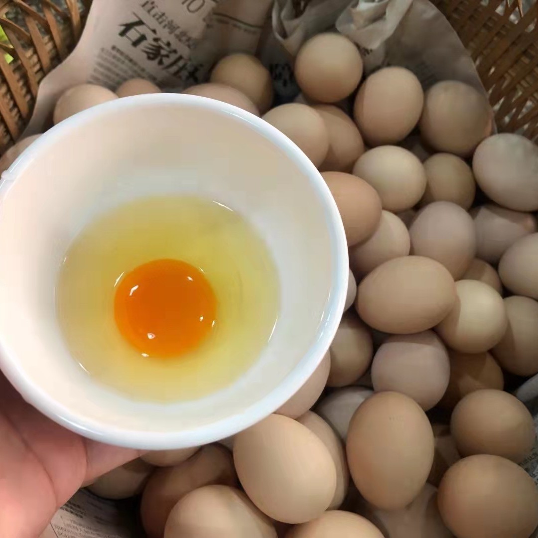 深山散养清远麻鸡只喂玉米和自由觅食虫子的土鸡蛋30枚顺丰快递