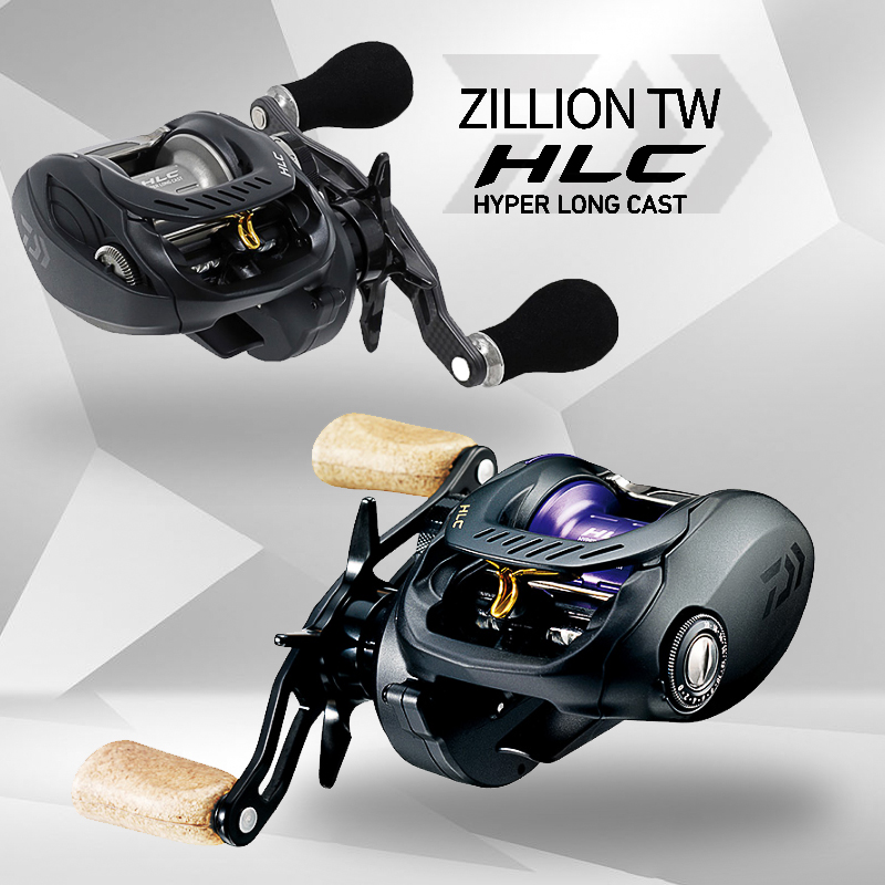 DAIWA/达亿瓦ZILLION子龙1516 1514 hlc 超级远投水滴轮强力坚固